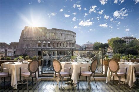 best restaurants in rome with a view of the colosseum